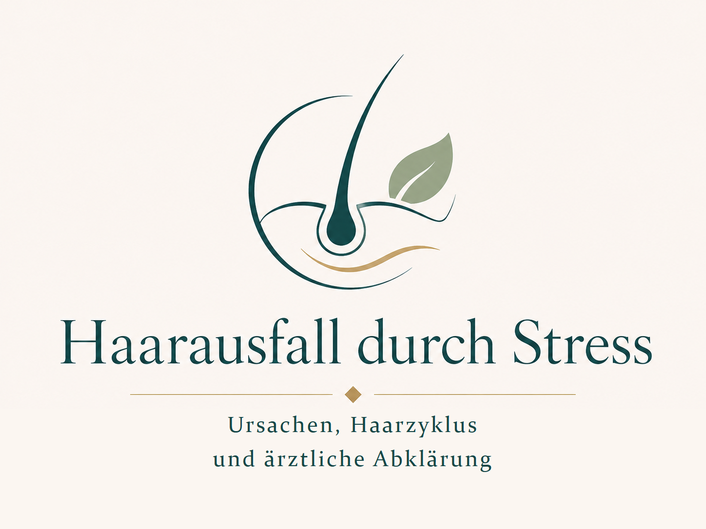 Haarausfall durch Stress: Ursachen, Haarzyklus und ärztliche Abklärung